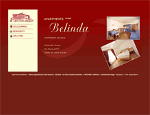 Tablet Screenshot of apartmentsbelinda.com